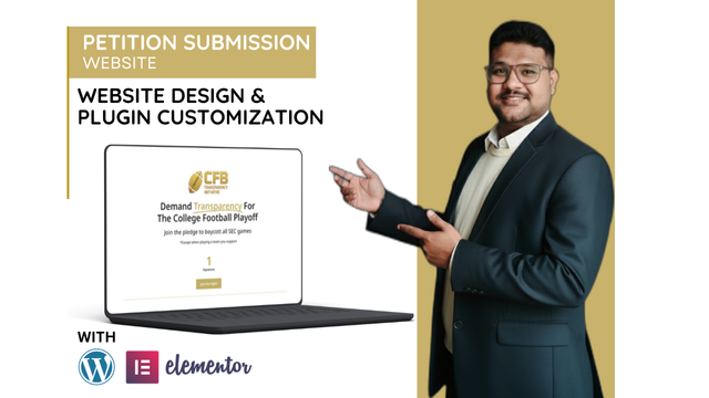 Petition Submission Website